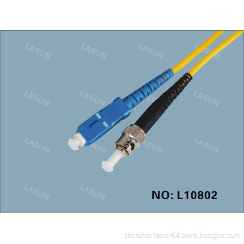 Sc-St Fiber Patch Cord/Patch Cable (L10802)